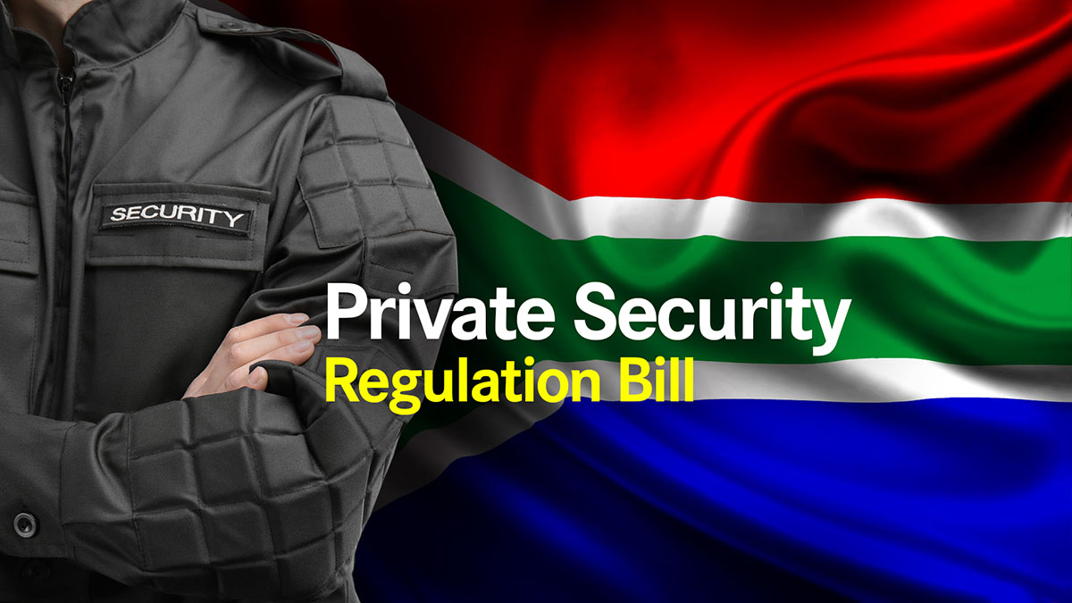 Private Security Regulation Bill